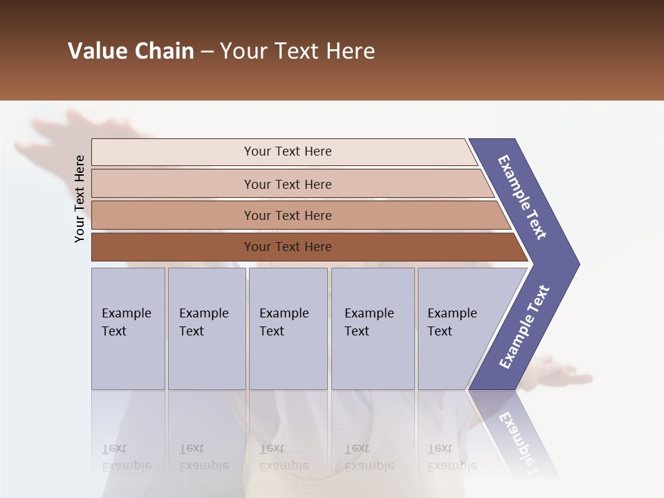 A Man And A Woman Are Holding Each Other PowerPoint Template