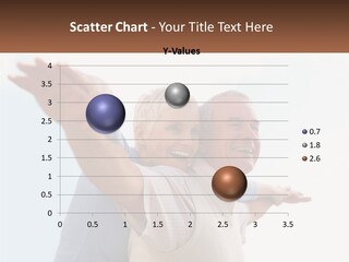 A Man And A Woman Are Holding Each Other PowerPoint Template
