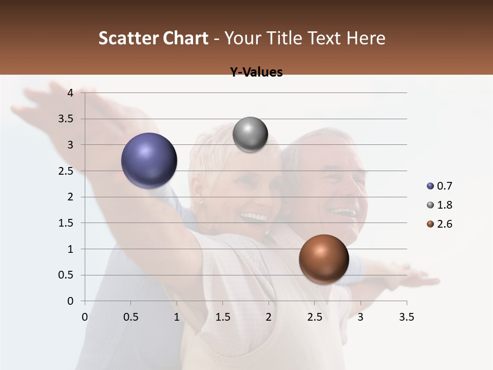 A Man And A Woman Are Holding Each Other PowerPoint Template