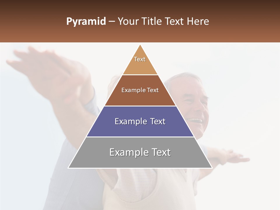 A Man And A Woman Are Holding Each Other PowerPoint Template