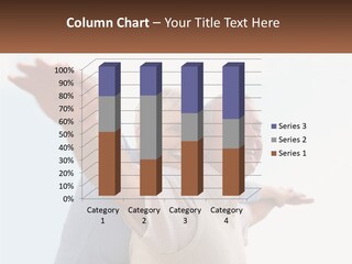 A Man And A Woman Are Holding Each Other PowerPoint Template