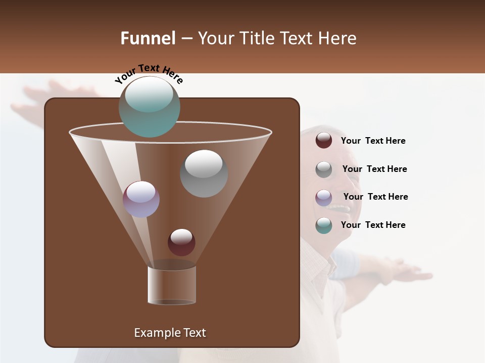 A Man And A Woman Are Holding Each Other PowerPoint Template