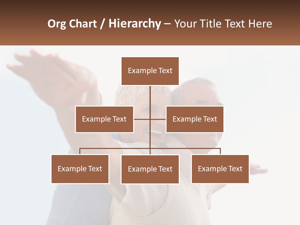 A Man And A Woman Are Holding Each Other PowerPoint Template