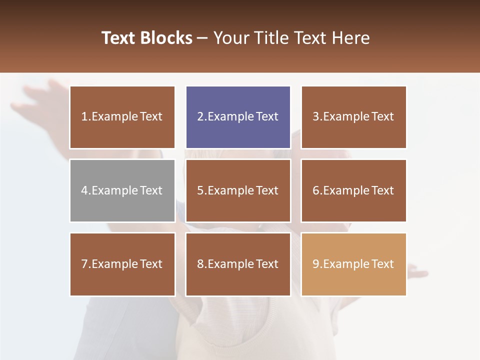 A Man And A Woman Are Holding Each Other PowerPoint Template