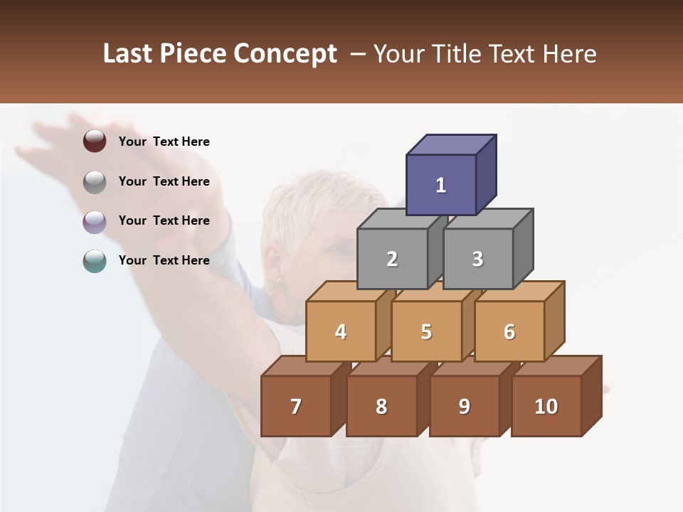 A Man And A Woman Are Holding Each Other PowerPoint Template