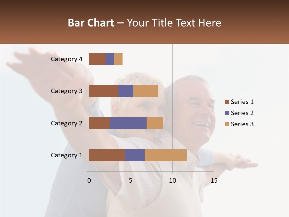A Man And A Woman Are Holding Each Other PowerPoint Template
