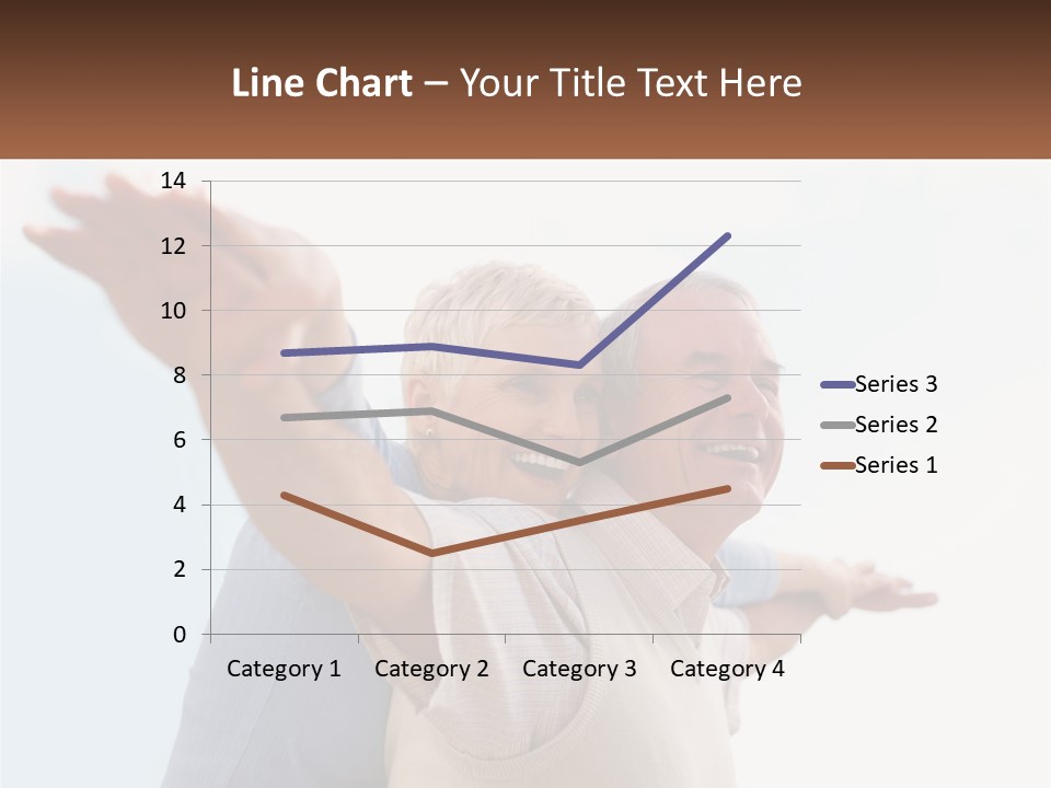 A Man And A Woman Are Holding Each Other PowerPoint Template