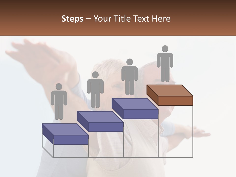 A Man And A Woman Are Holding Each Other PowerPoint Template