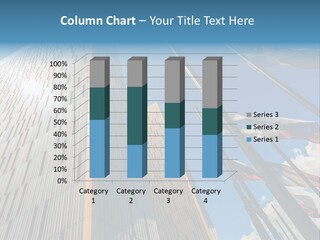 A Group Of Flags Flying In Front Of A Tall Building PowerPoint Template