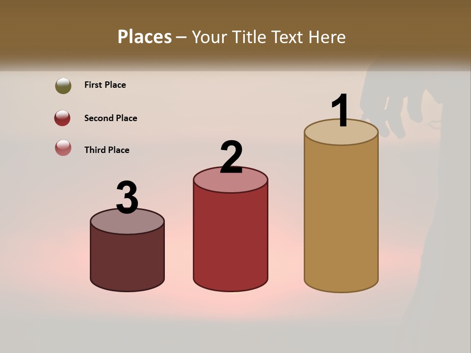 A Person Holding A Rosary With The Sun Setting In The Background PowerPoint Template