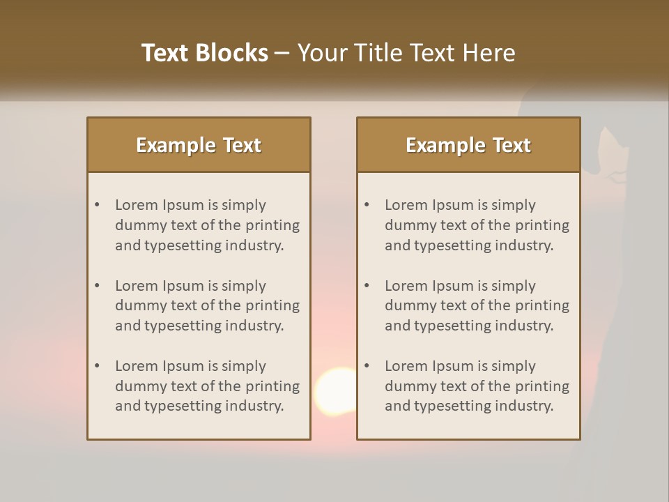 A Person Holding A Rosary With The Sun Setting In The Background PowerPoint Template