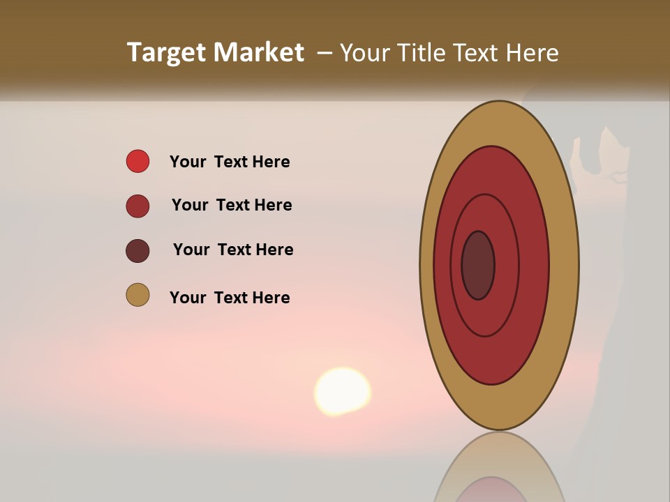 A Person Holding A Rosary With The Sun Setting In The Background PowerPoint Template