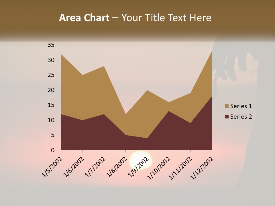 A Person Holding A Rosary With The Sun Setting In The Background PowerPoint Template