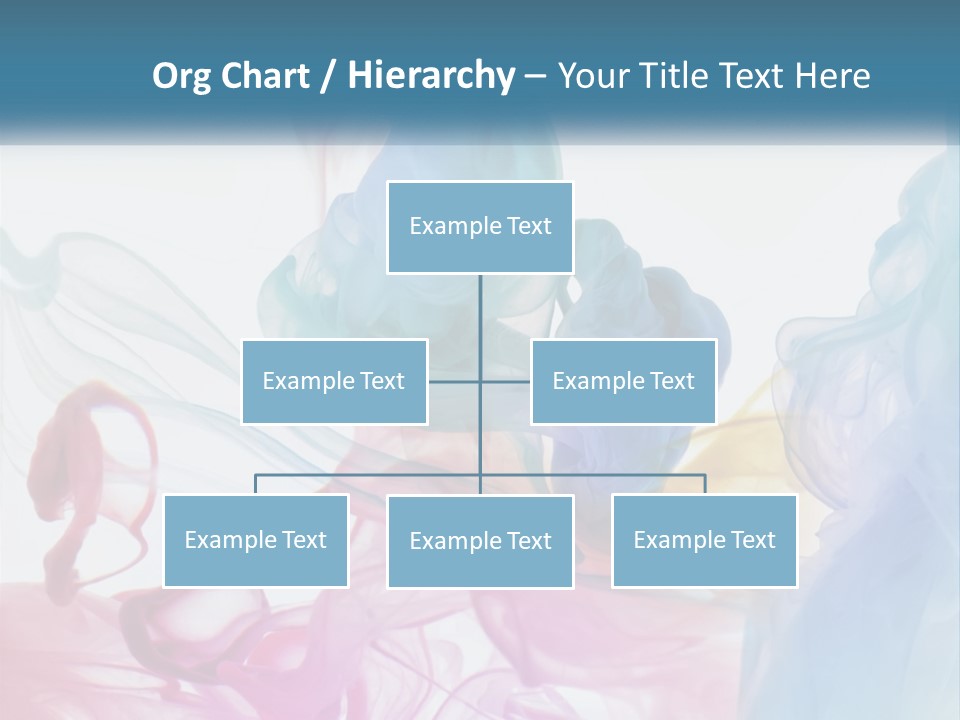A Group Of Different Colored Smokes In The Air PowerPoint Template