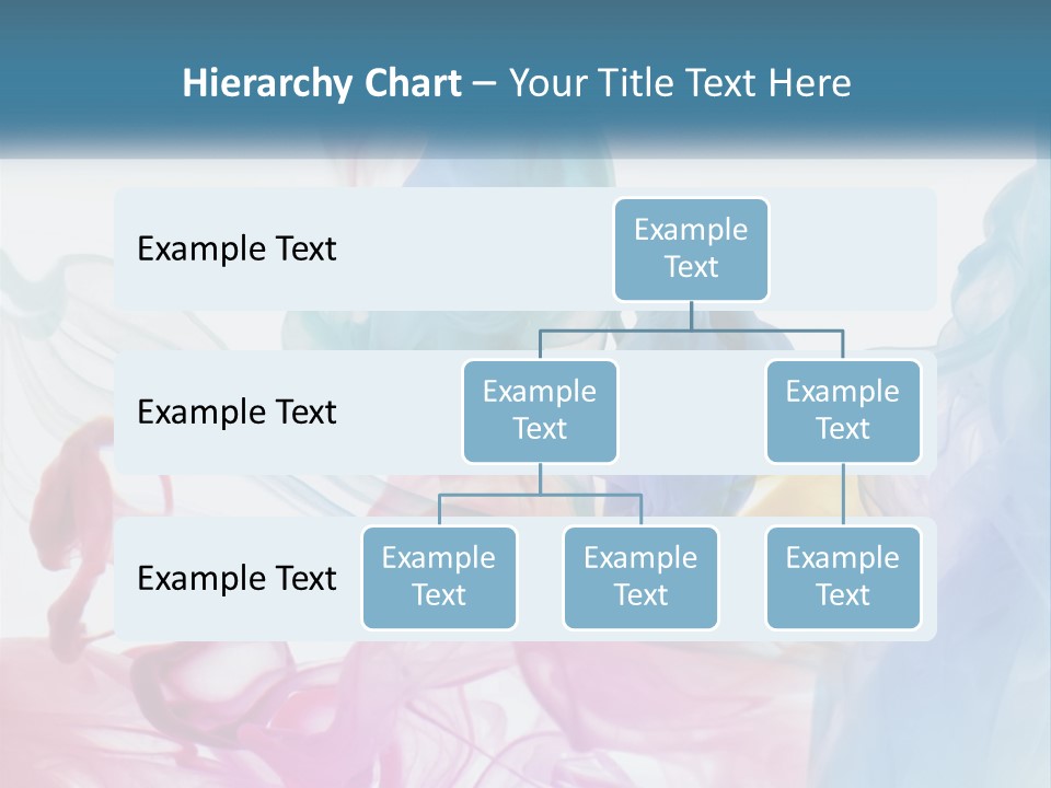 A Group Of Different Colored Smokes In The Air PowerPoint Template