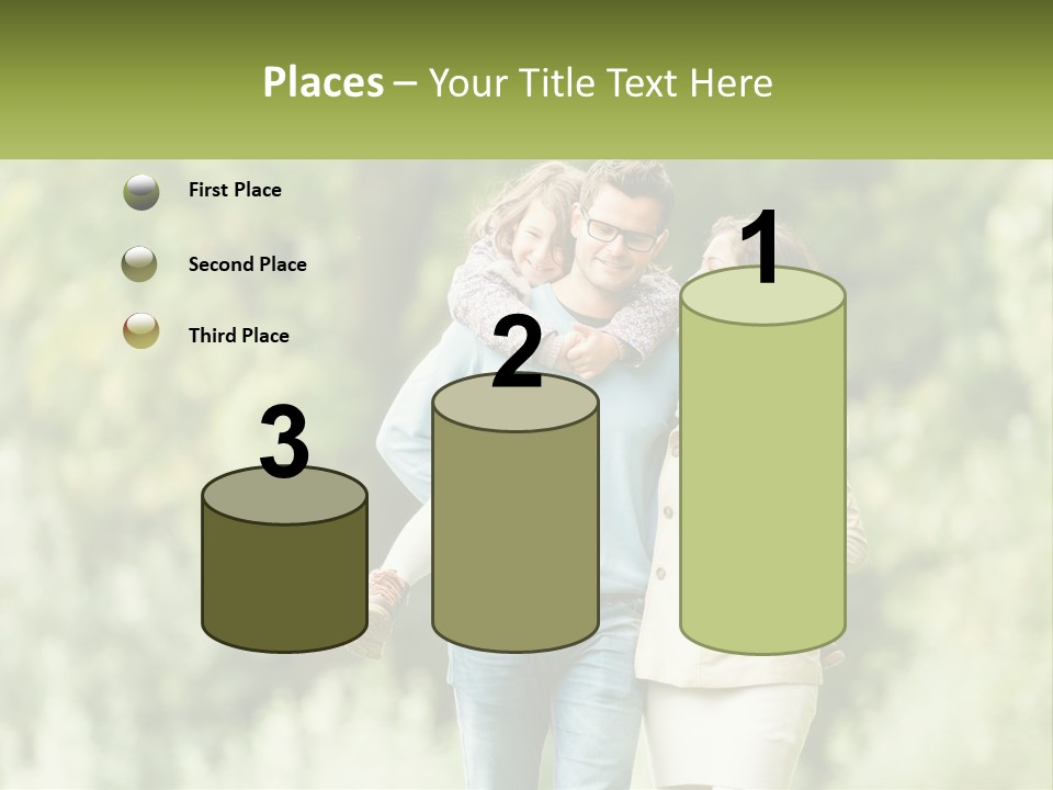 A Group Of People Walking Down A Street With Trees In The Background PowerPoint Template