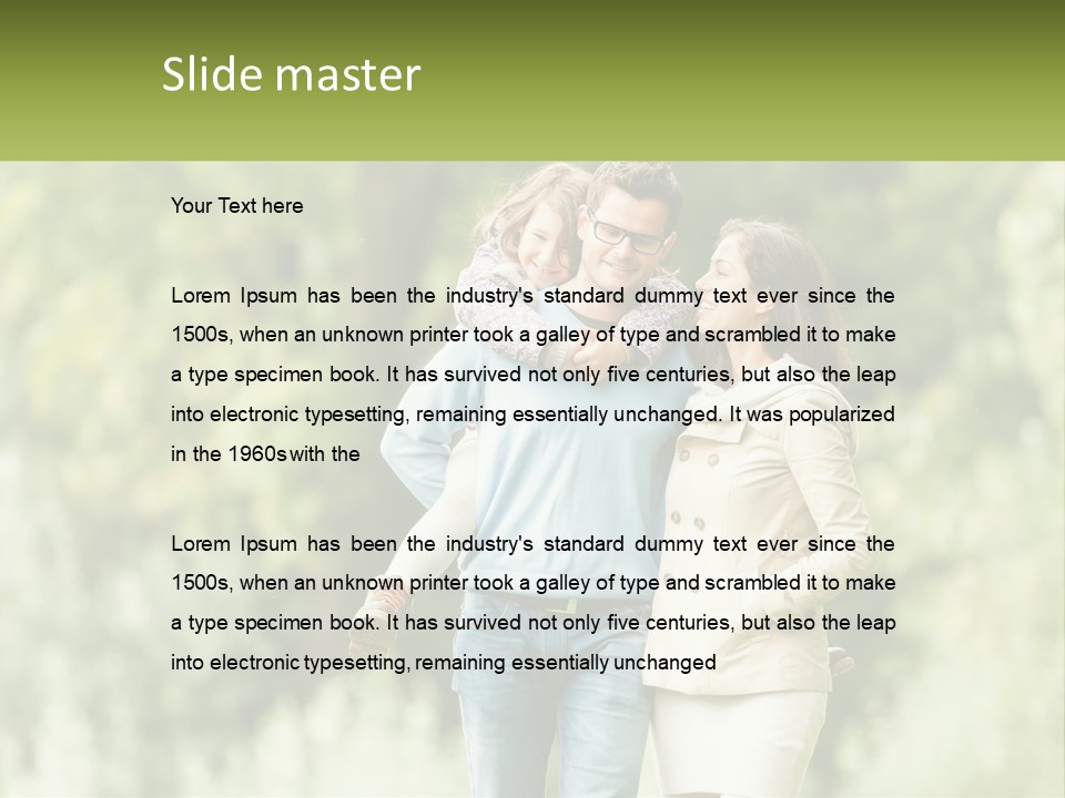 A Group Of People Walking Down A Street With Trees In The Background PowerPoint Template