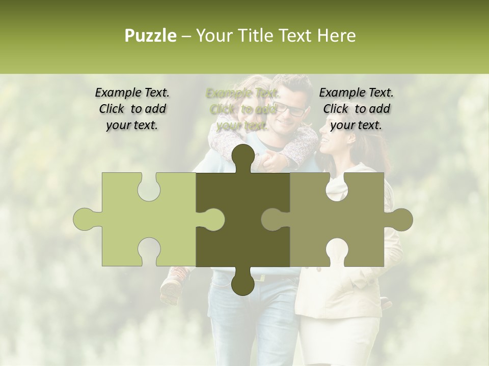 A Group Of People Walking Down A Street With Trees In The Background PowerPoint Template