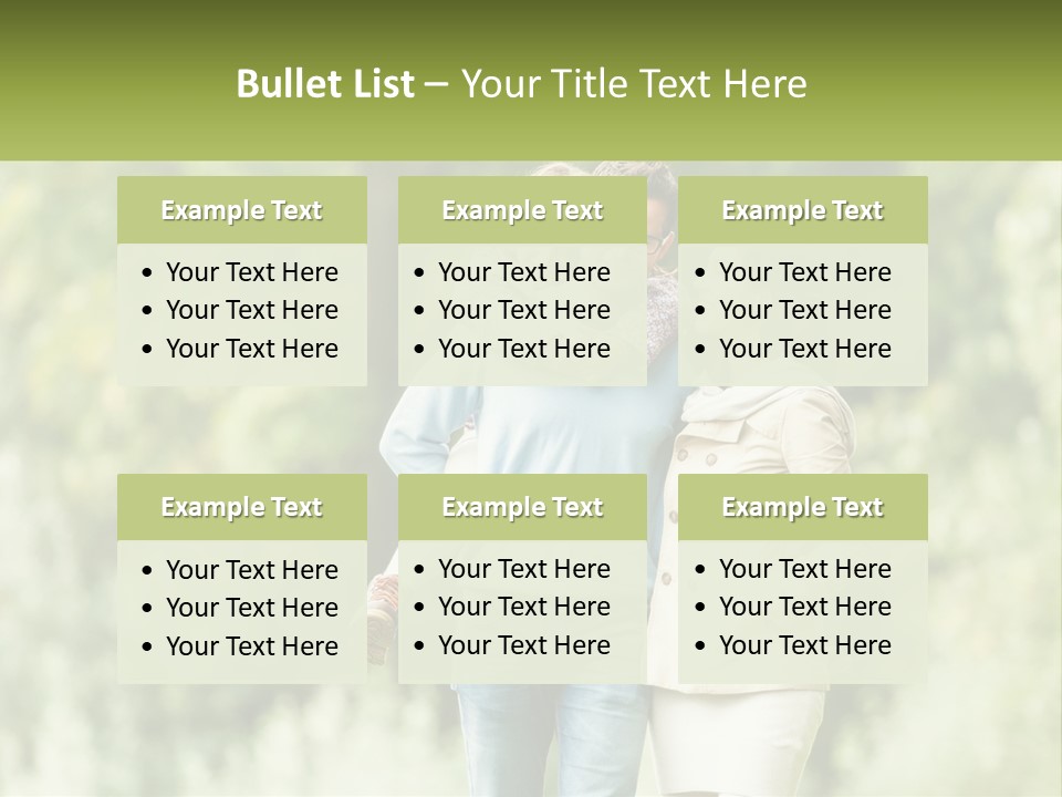 A Group Of People Walking Down A Street With Trees In The Background PowerPoint Template