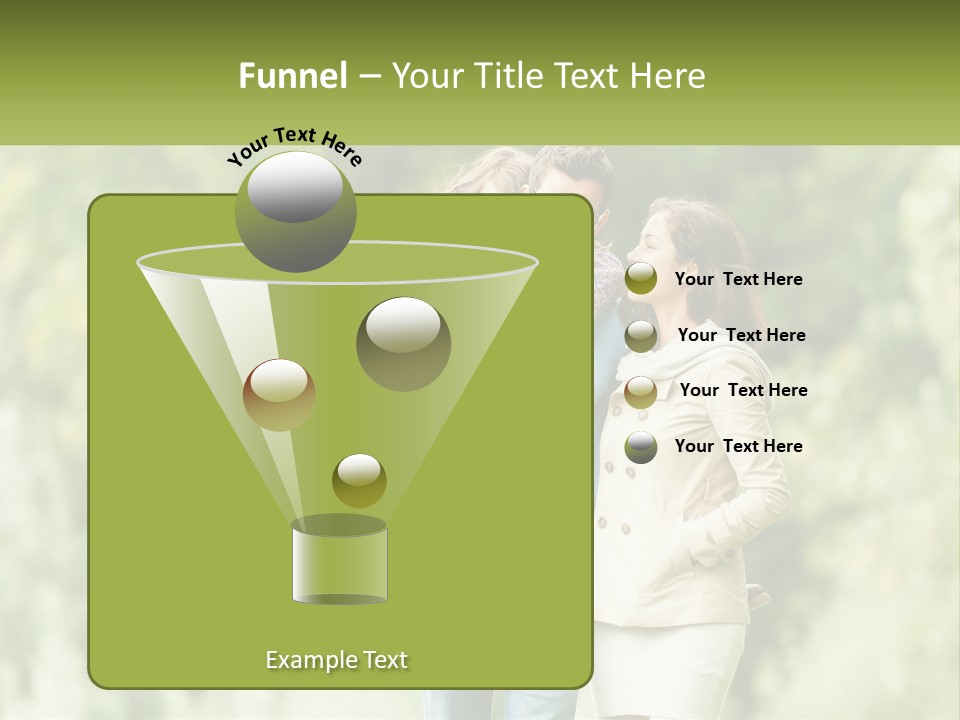 A Group Of People Walking Down A Street With Trees In The Background PowerPoint Template