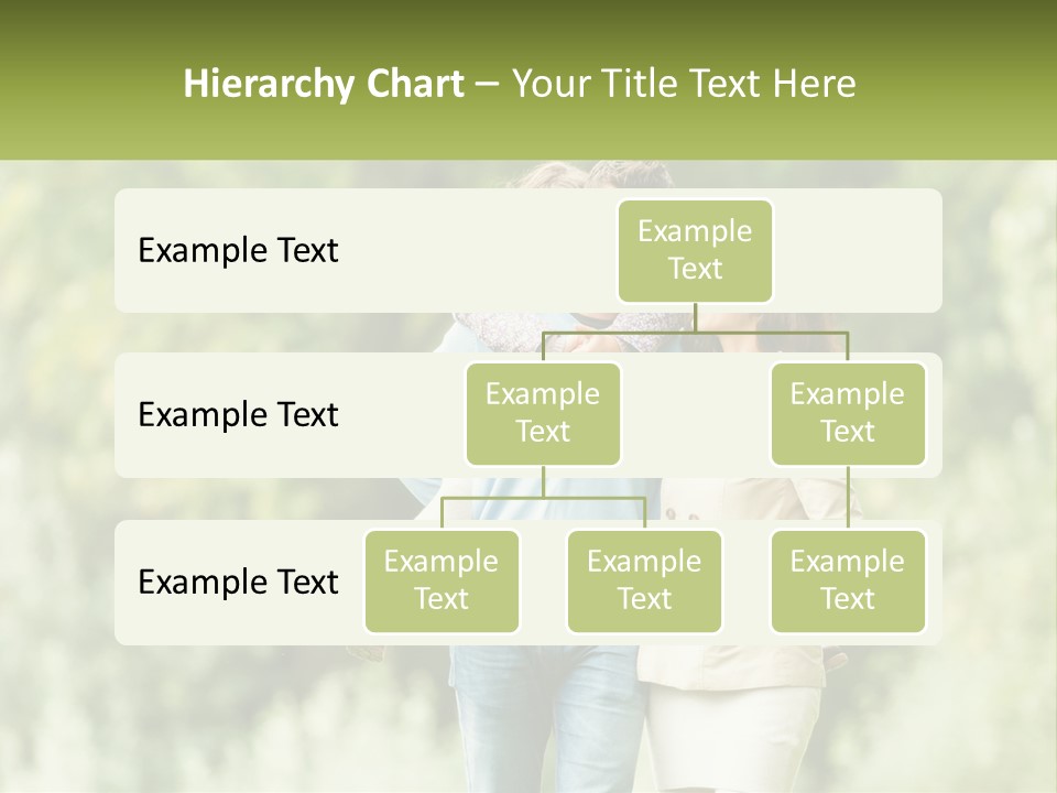 A Group Of People Walking Down A Street With Trees In The Background PowerPoint Template