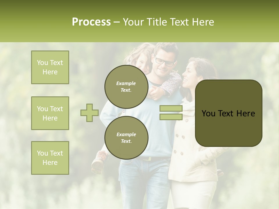 A Group Of People Walking Down A Street With Trees In The Background PowerPoint Template