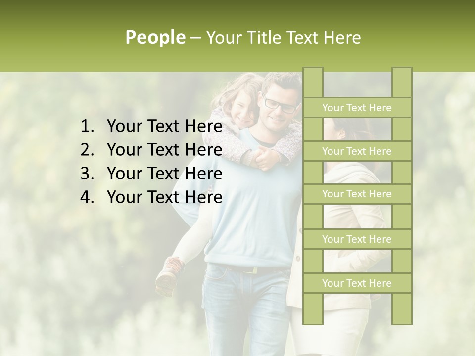 A Group Of People Walking Down A Street With Trees In The Background PowerPoint Template