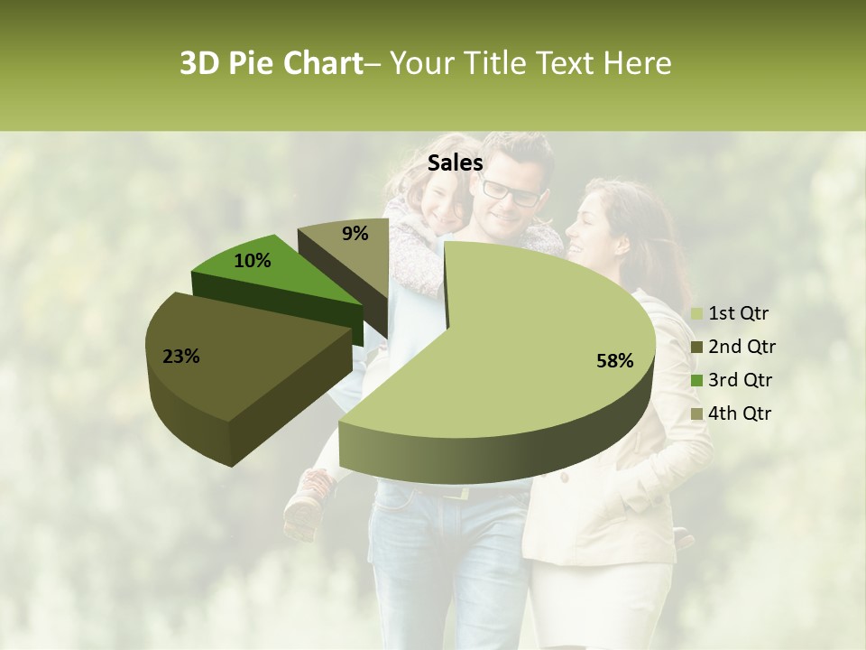 A Group Of People Walking Down A Street With Trees In The Background PowerPoint Template