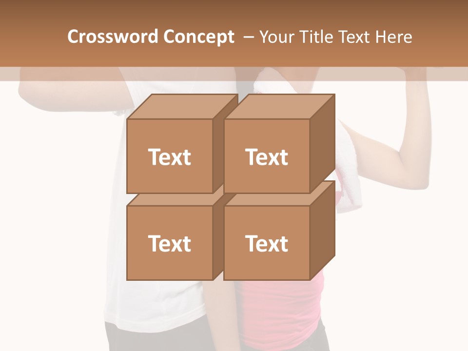 A Man And A Woman Are Drinking Water PowerPoint Template