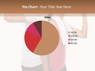 A Man And A Woman Are Drinking Water PowerPoint Template