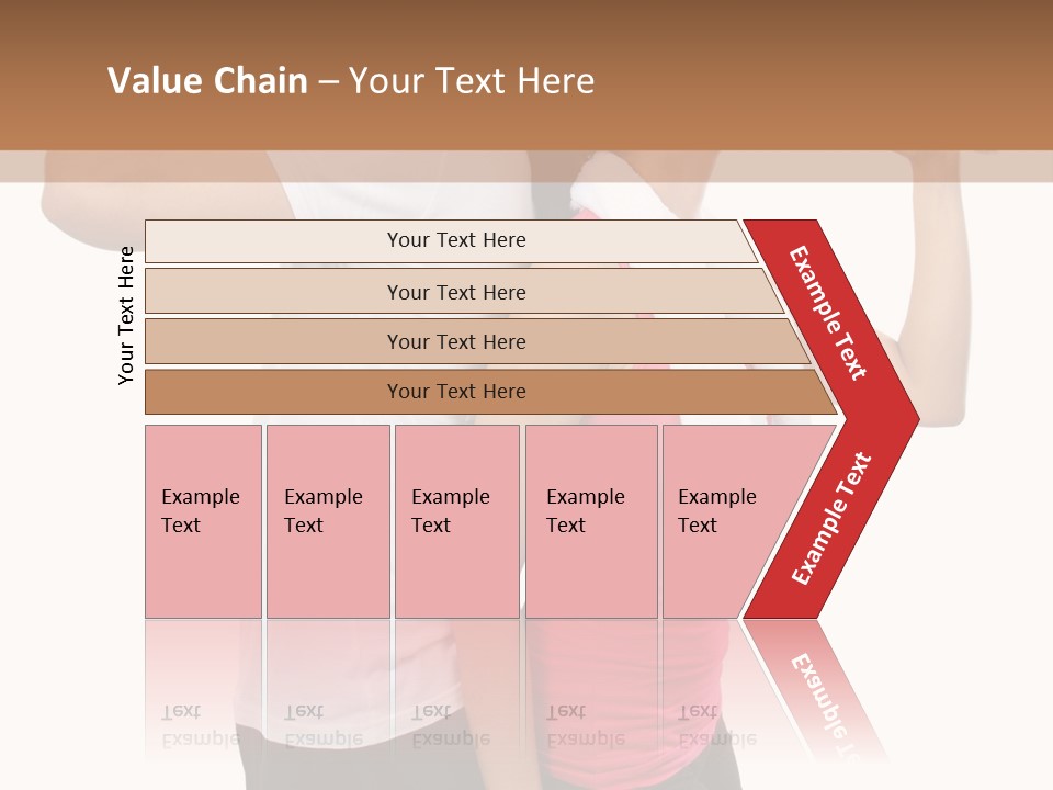 A Man And A Woman Are Drinking Water PowerPoint Template