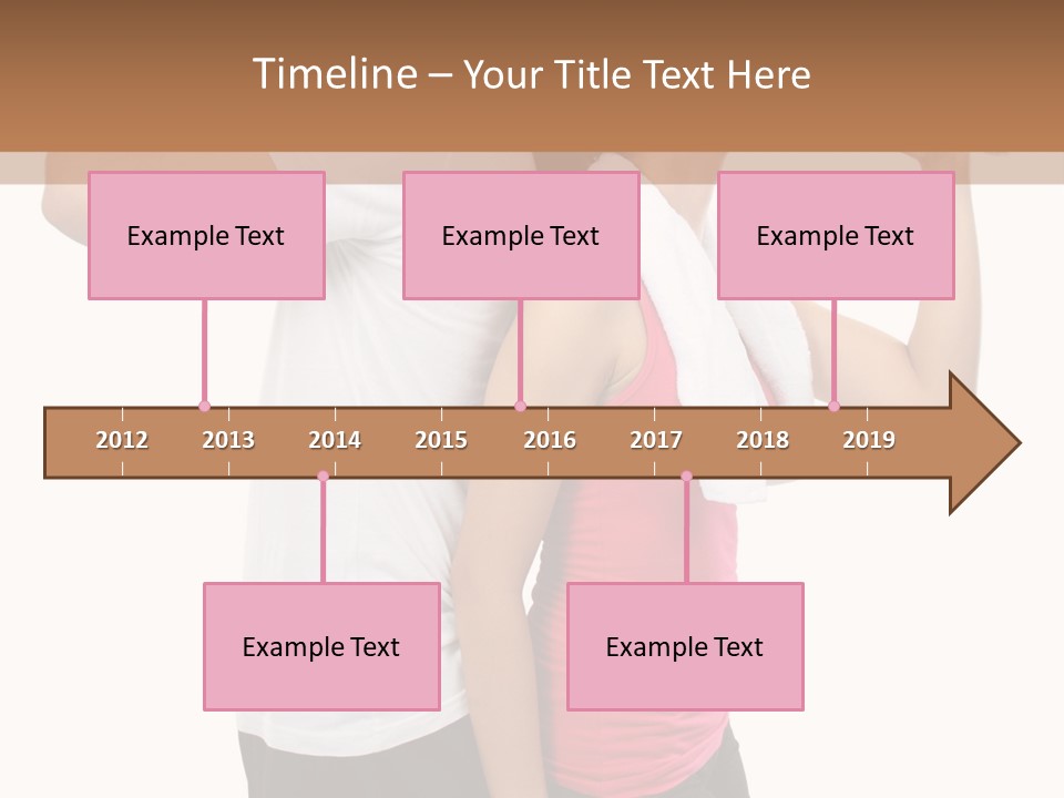 A Man And A Woman Are Drinking Water PowerPoint Template