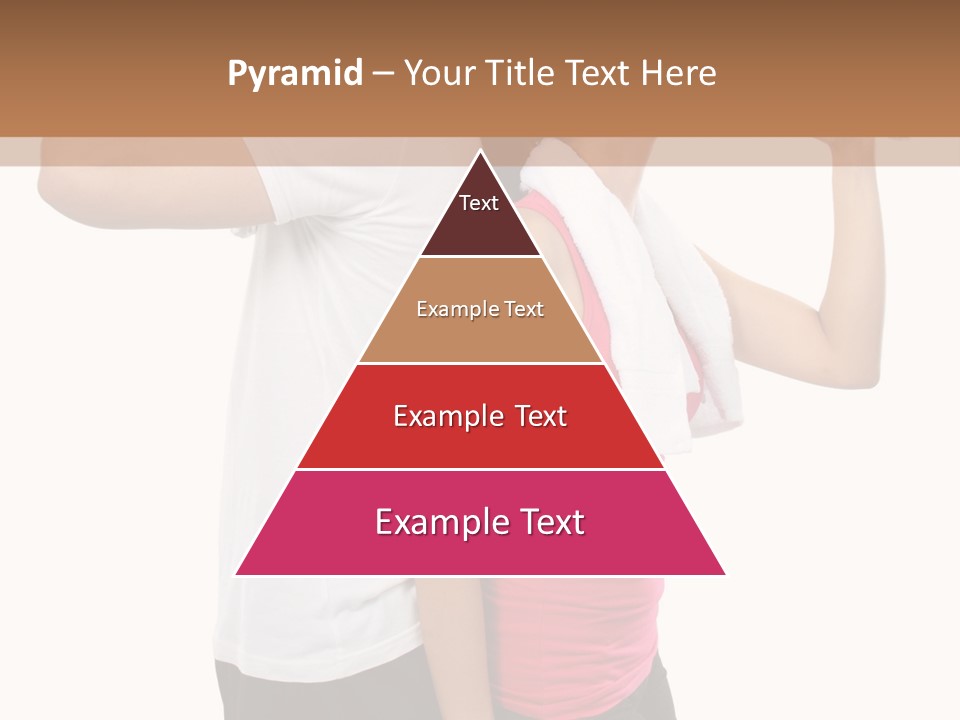 A Man And A Woman Are Drinking Water PowerPoint Template