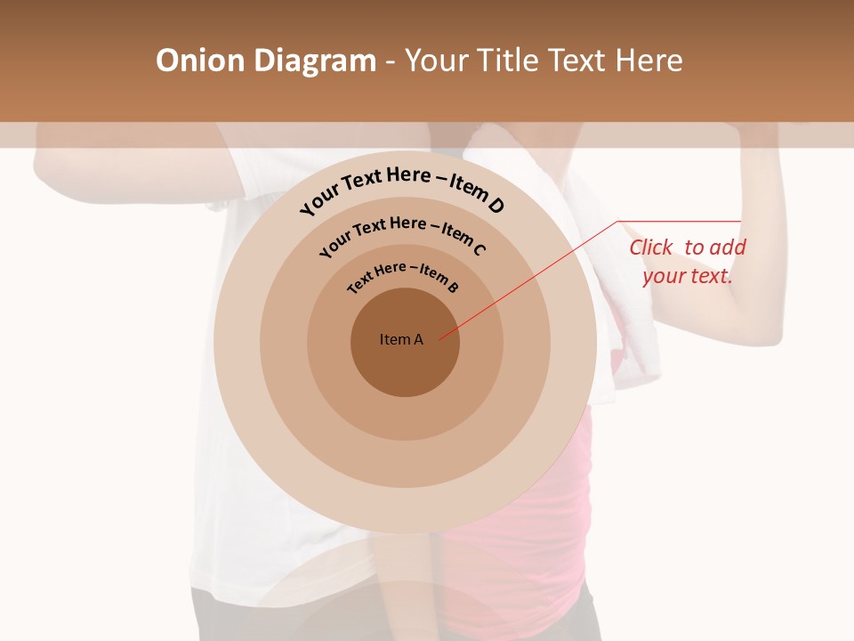 A Man And A Woman Are Drinking Water PowerPoint Template