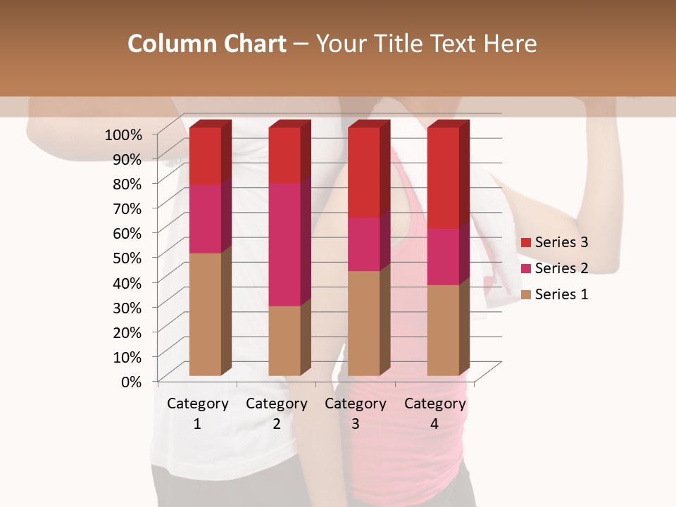 A Man And A Woman Are Drinking Water PowerPoint Template