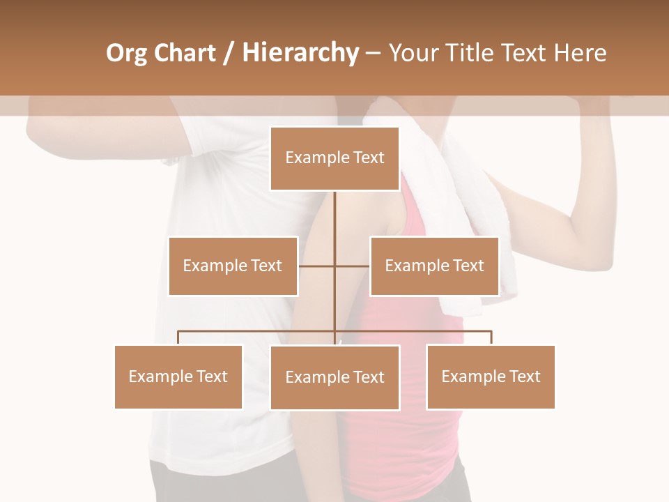 A Man And A Woman Are Drinking Water PowerPoint Template