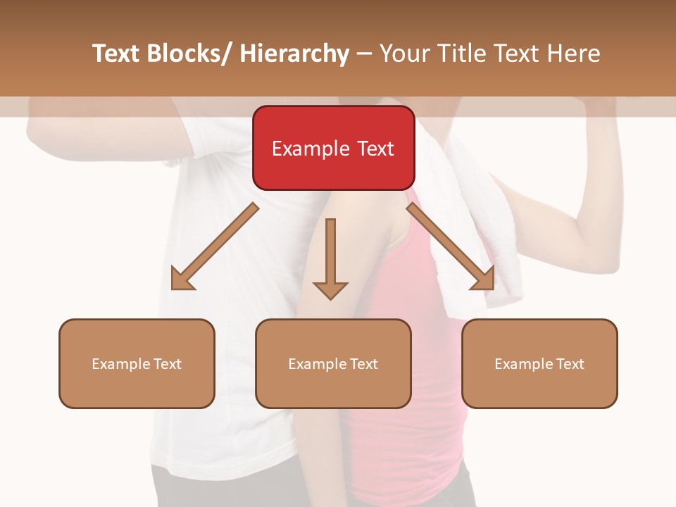 A Man And A Woman Are Drinking Water PowerPoint Template