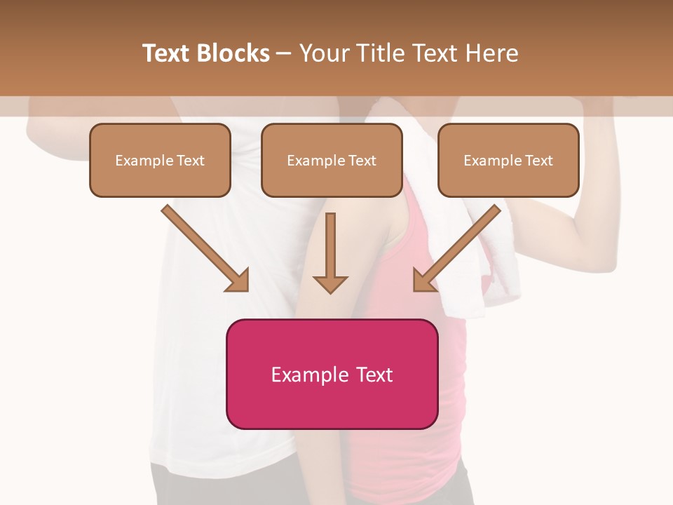 A Man And A Woman Are Drinking Water PowerPoint Template