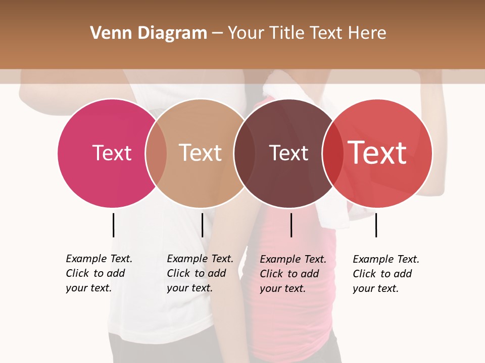 A Man And A Woman Are Drinking Water PowerPoint Template