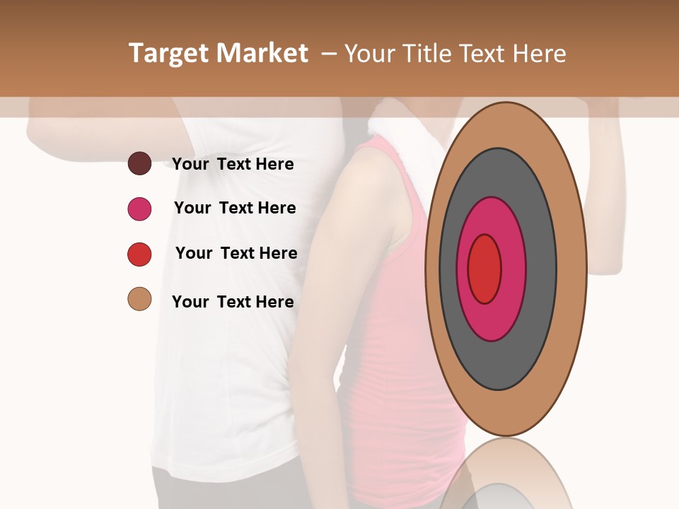 A Man And A Woman Are Drinking Water PowerPoint Template