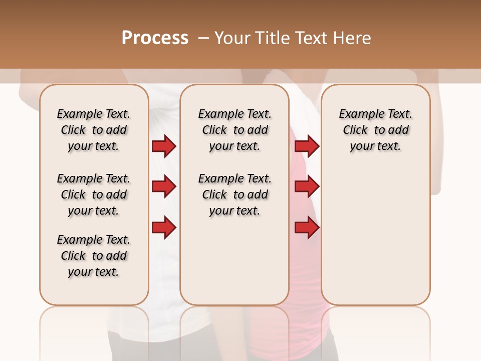 A Man And A Woman Are Drinking Water PowerPoint Template