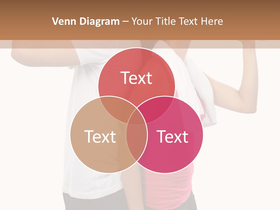 A Man And A Woman Are Drinking Water PowerPoint Template