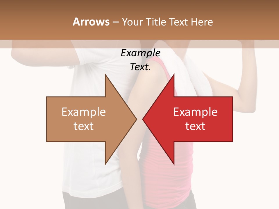 A Man And A Woman Are Drinking Water PowerPoint Template