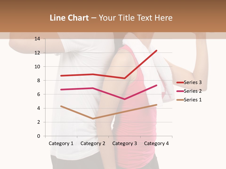 A Man And A Woman Are Drinking Water PowerPoint Template
