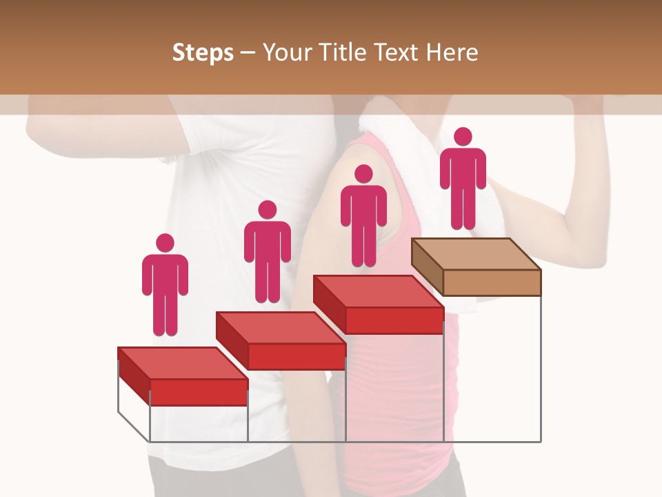 A Man And A Woman Are Drinking Water PowerPoint Template