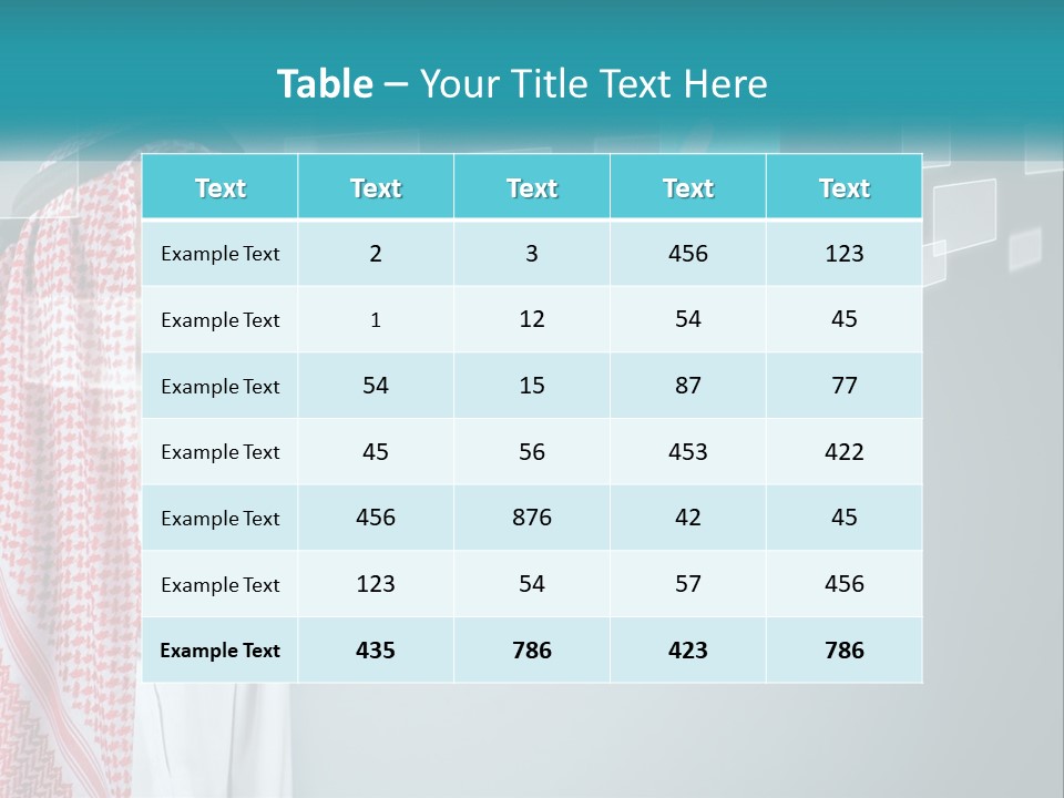 A Man In A Headscarf Is Pointing To A Screen PowerPoint Template