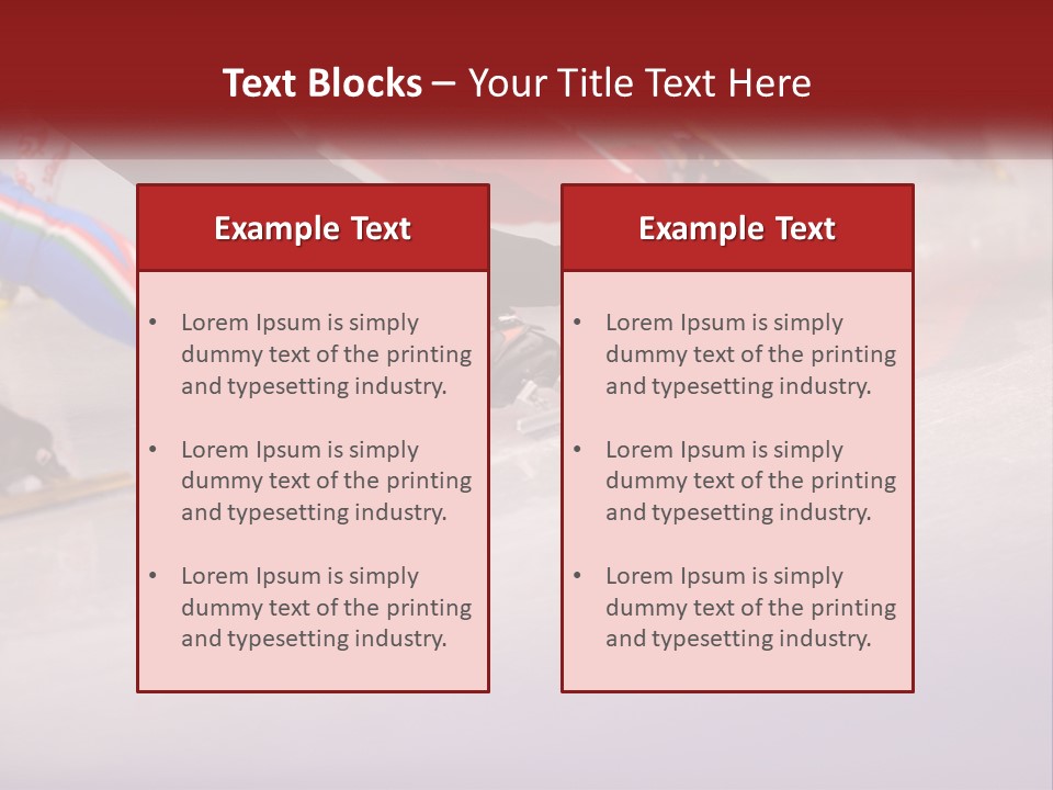 A Group Of People Riding Skis Down A Snow Covered Slope PowerPoint Template