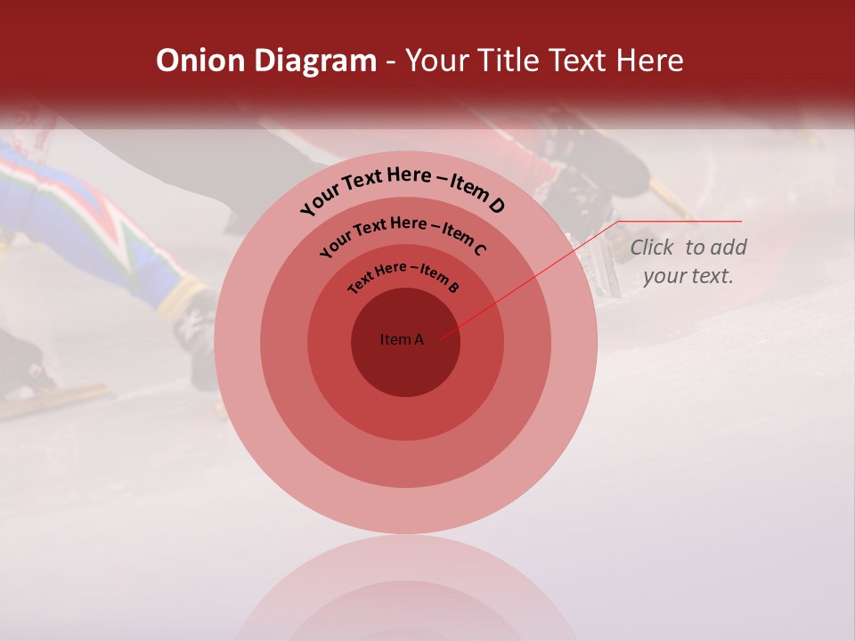 A Group Of People Riding Skis Down A Snow Covered Slope PowerPoint Template