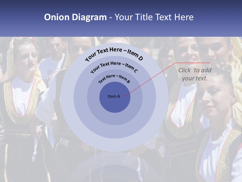 A Group Of Young Women Standing Next To Each Other PowerPoint Template