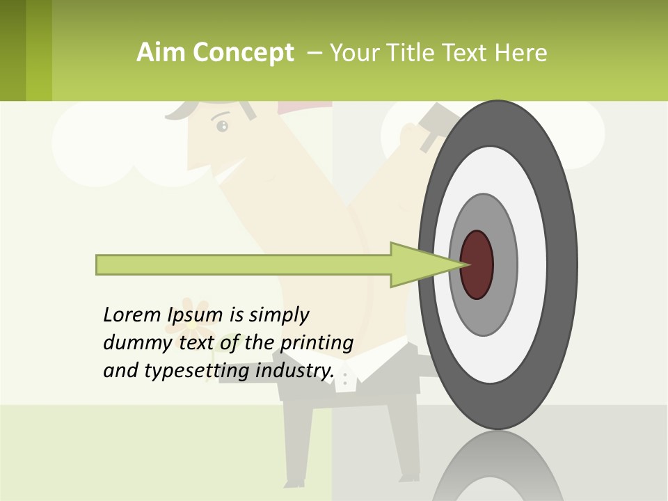 A Man In A Suit Holding A Flower In His Hand PowerPoint Template